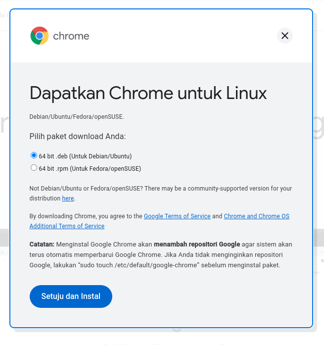 Cara Install Google Chrome di Manjaro dan Distro Berbasis Arch Linux
