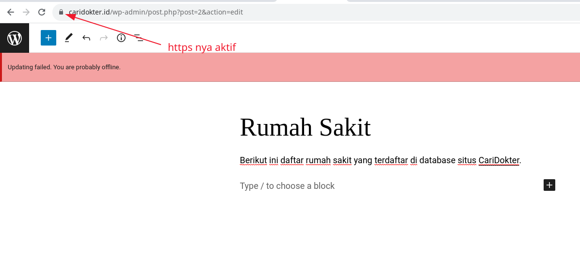 mengatasi masalah updating failed you are probably offline